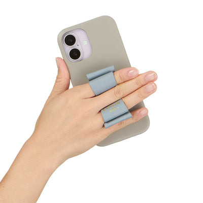 SLIM WRAP CASE STAND & RING RIBBON for iPhone