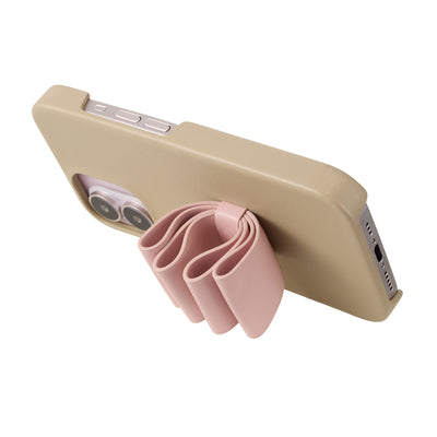 SLIM WRAP CASE STAND & RING RIBBON for iPhone