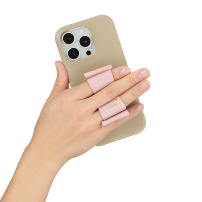 SLIM WRAP CASE STAND & RING RIBBON for iPhone