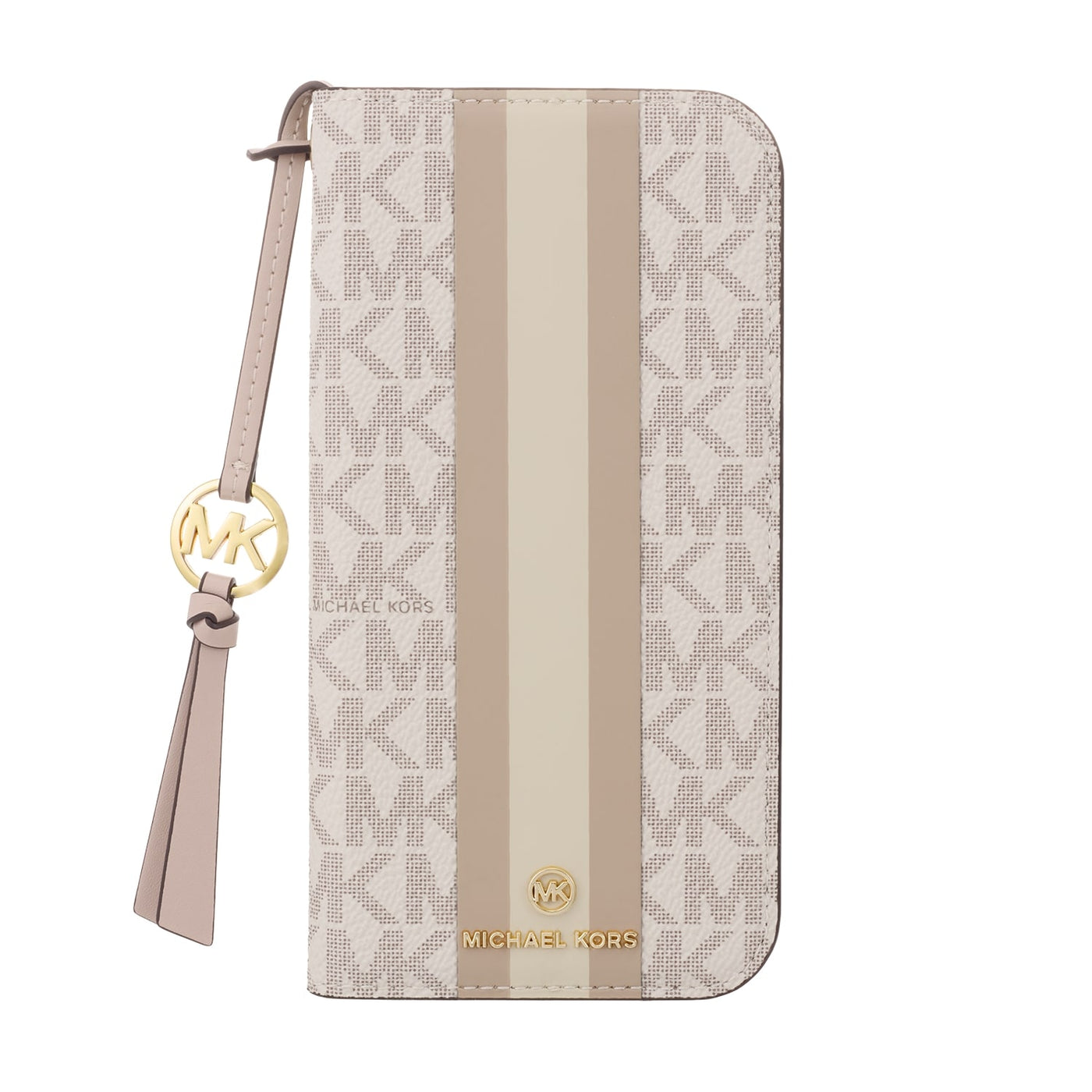 FOLIO CASE STRIPE WITH TASSEL CHARM 手帳型ケース