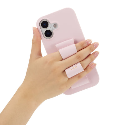 SLIM WRAP CASE STAND & RING RIBBON for iPhone
