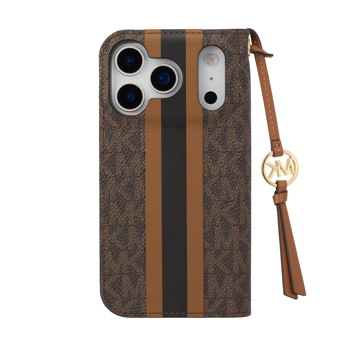 FOLIO CASE STRIPE WITH TASSEL CHARM 手帳型ケース