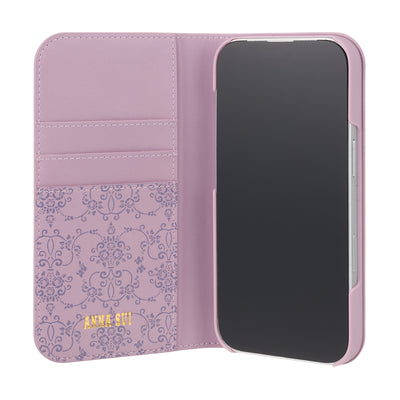 ANNA SUI(アナ スイ) FOLIO CASE 手帳型 アイフォンケース iPhone Case