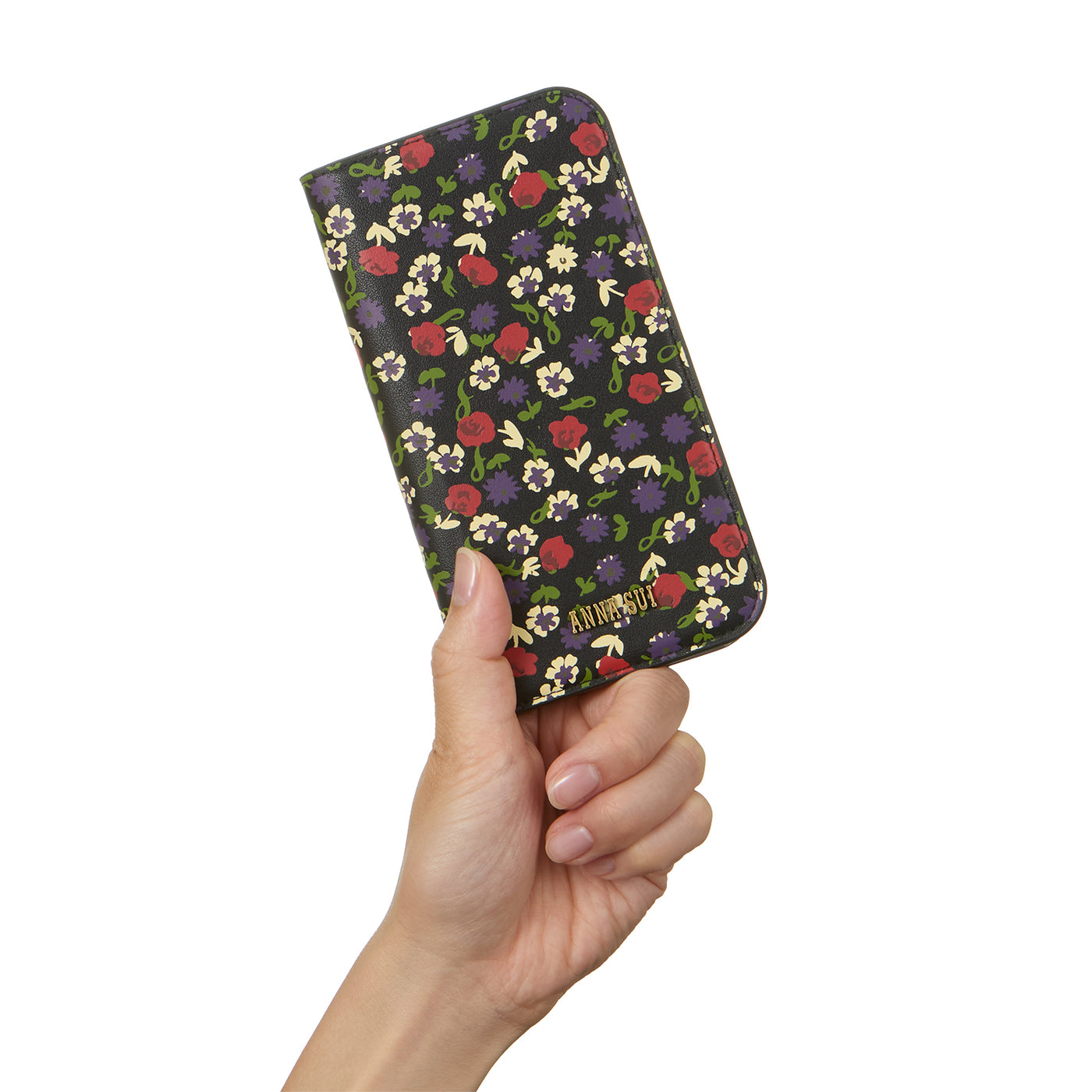 ANNA SUI(アナ スイ) FOLIO CASE 手帳型 アイフォンケース iPhone Case