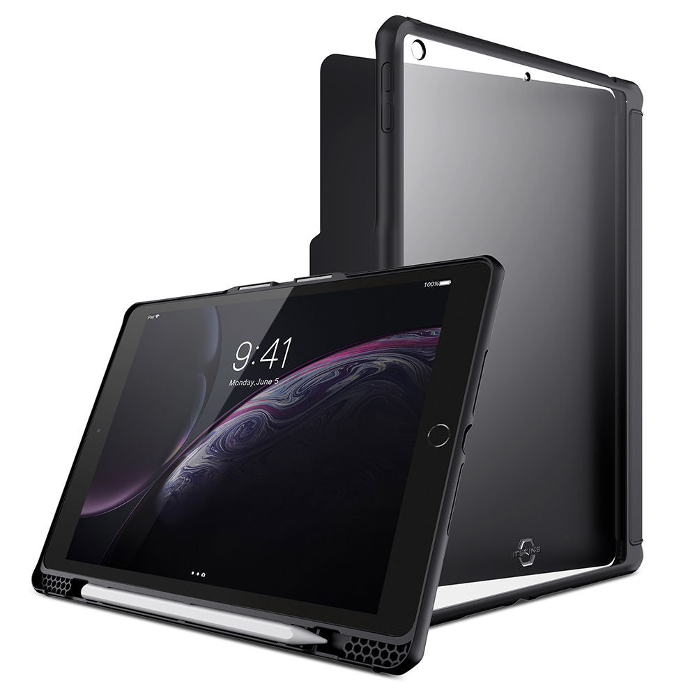 ITSKINS - HYBRID SOLID FOLIO For iPad 10.2 - Black