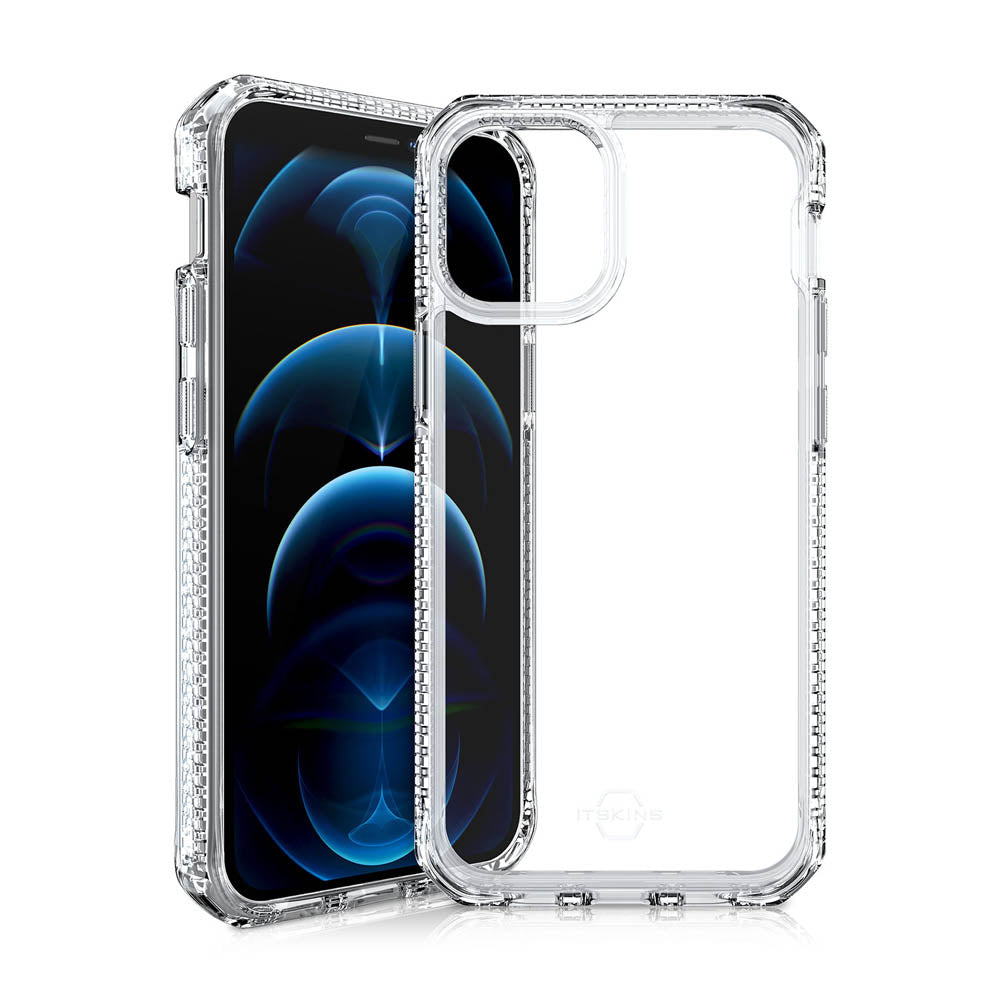 ITSKINS Hybrid CLEAR case for iPhone 12 / 12 Pro [ Transparent ]
