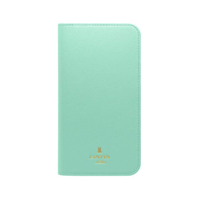 LANVIN en Bleu - Folio Case for iPhone XS/X - Blue Light