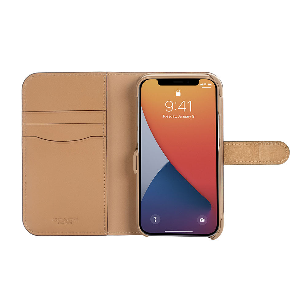 Coach - Folio Case for iPhone 12 mini