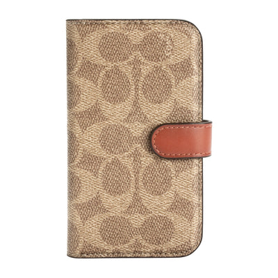 Coach - Folio Case for iPhone 12 / 12 Pro - Signature C Khaki