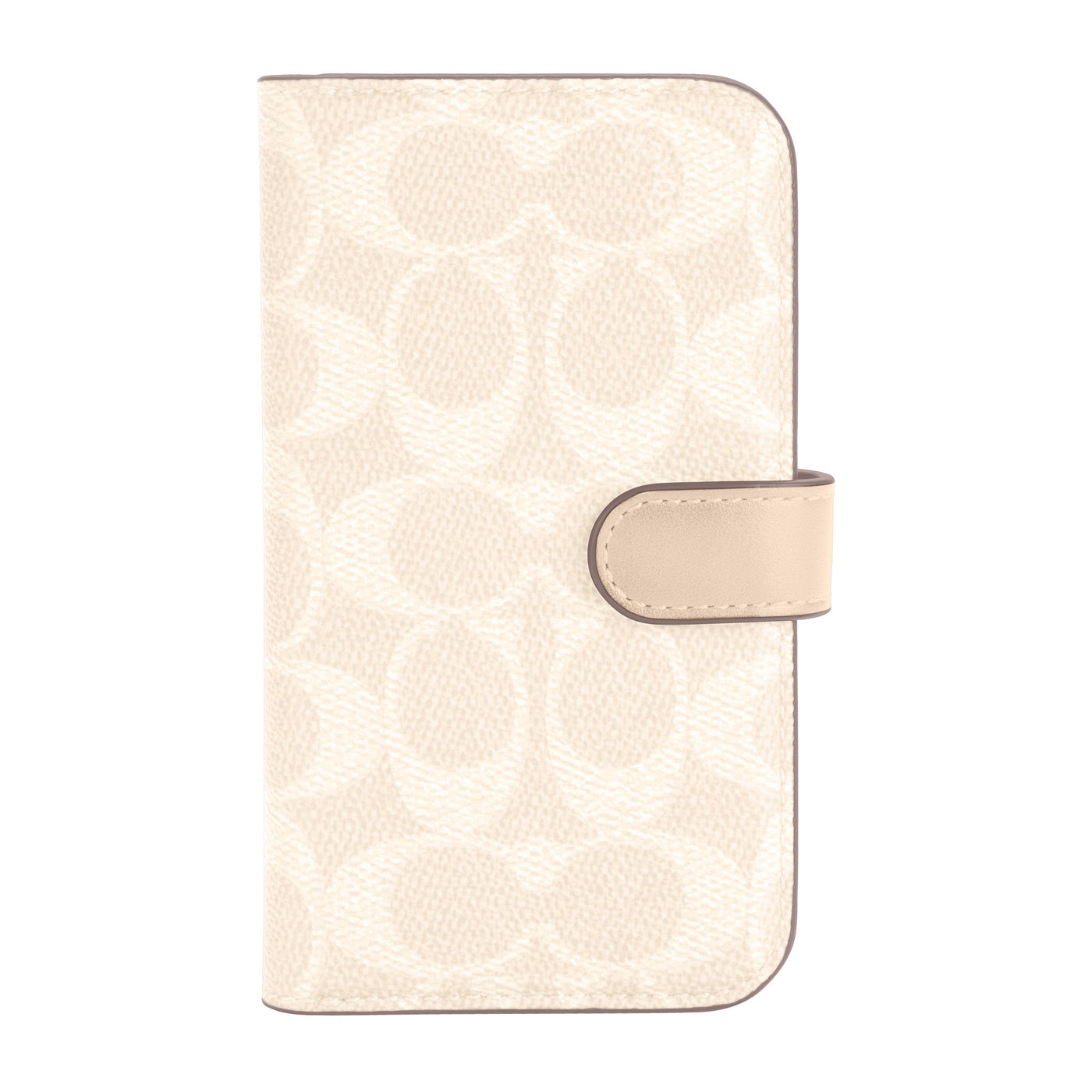 Coach - Folio Case for iPhone 12 mini - Signature C Sand