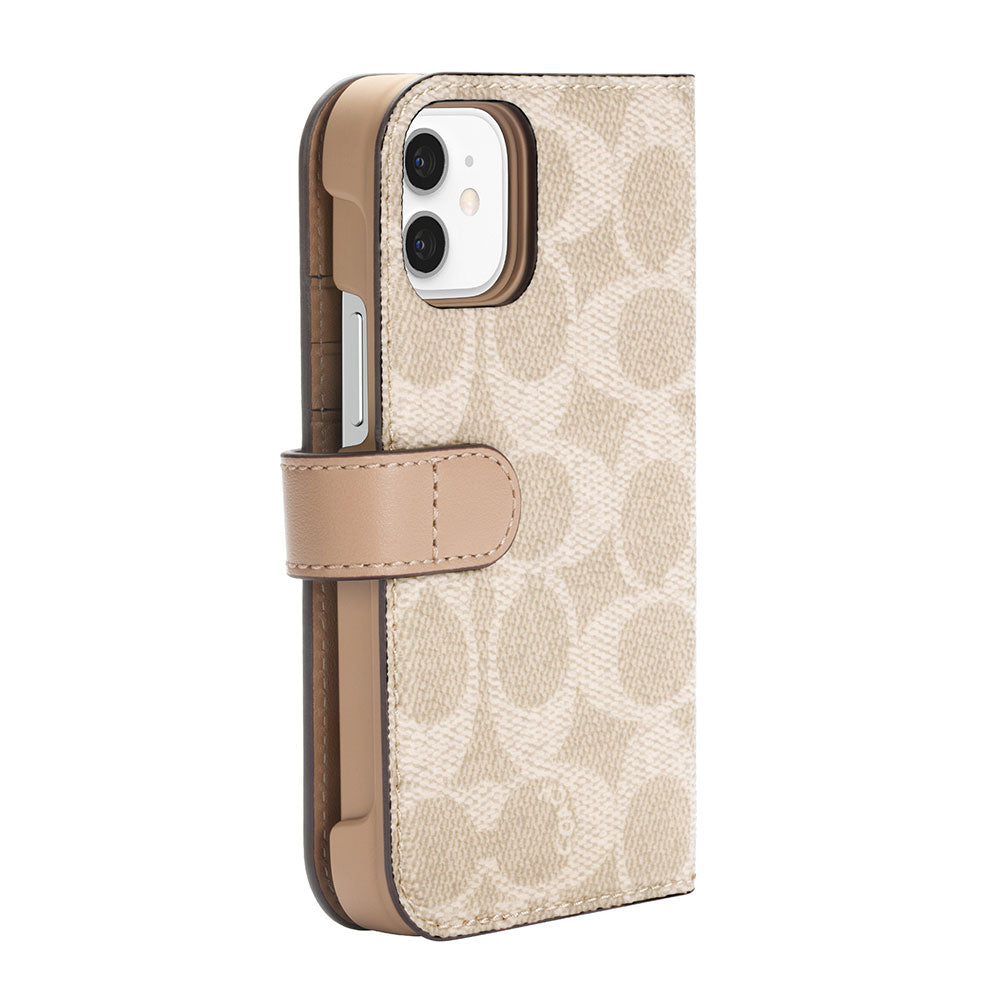 Coach - Folio Case for iPhone 12 mini