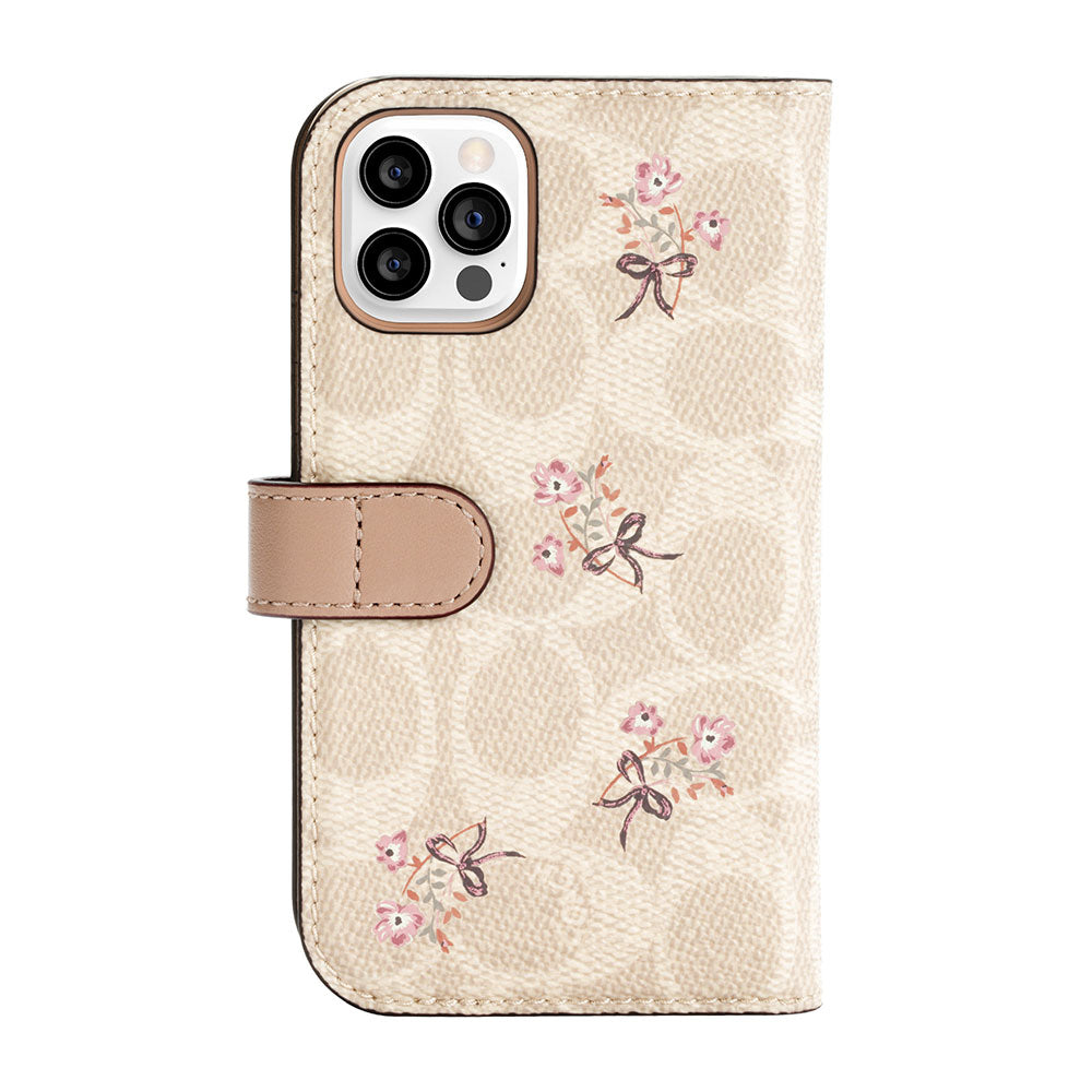 Coach - Folio Case for iPhone 12 / 12 Pro