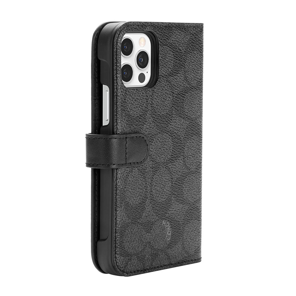 Coach - Folio Case for iPhone 12 / 12 Pro