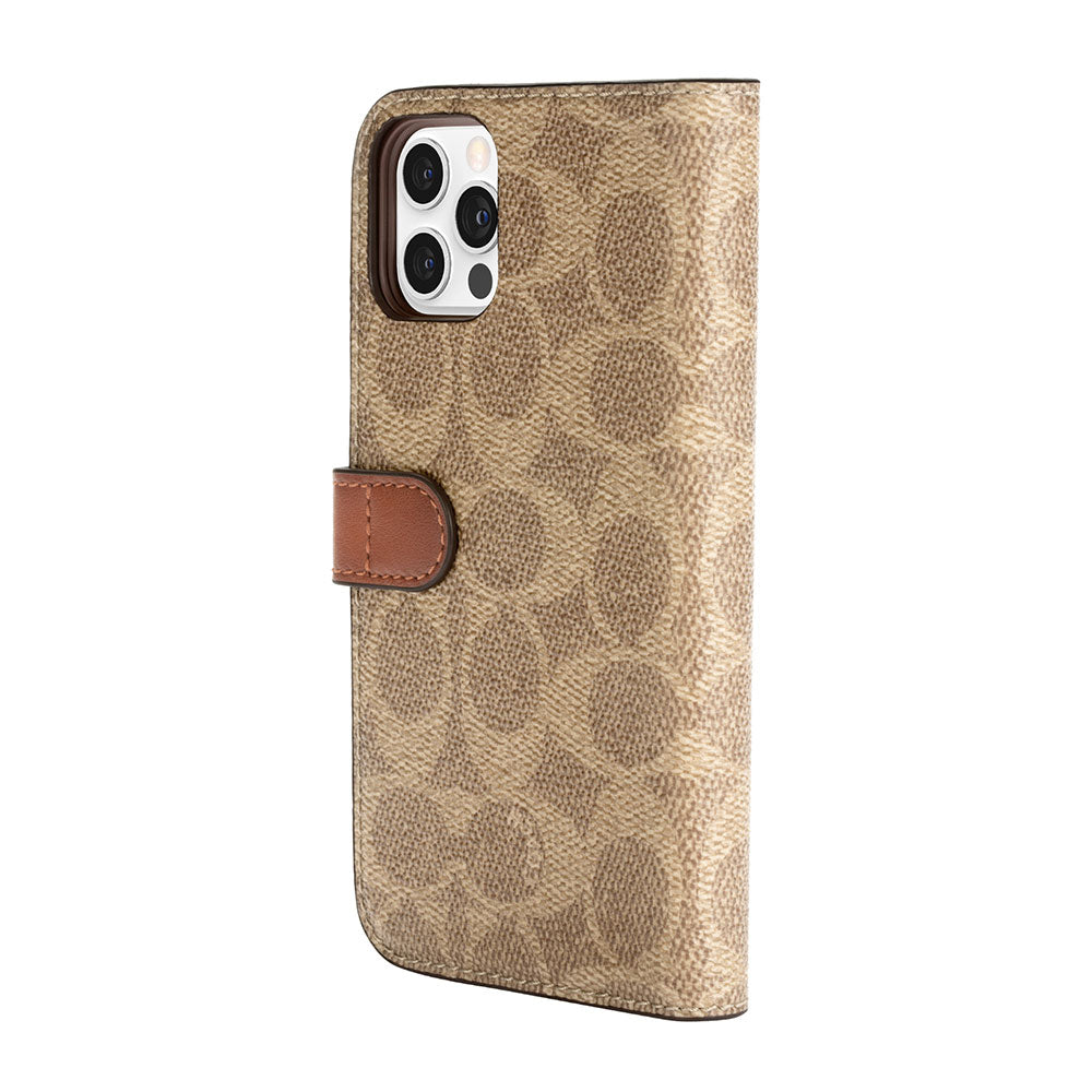 Coach - Folio Case for iPhone 12 / 12 Pro