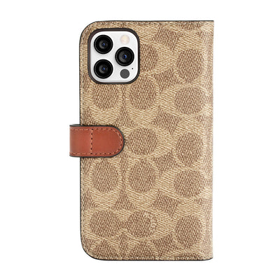 Coach - Folio Case for iPhone 12 / 12 Pro