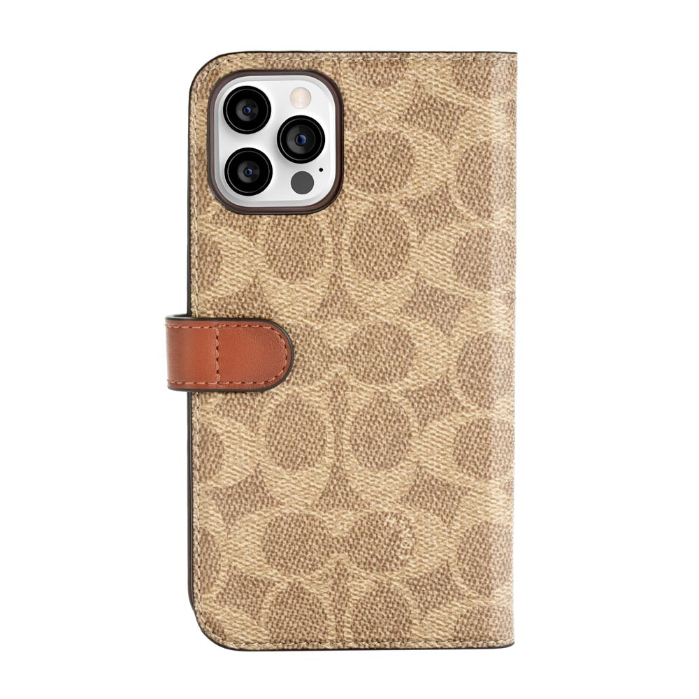 Coach - Folio Case for iPhone 12 ProMax