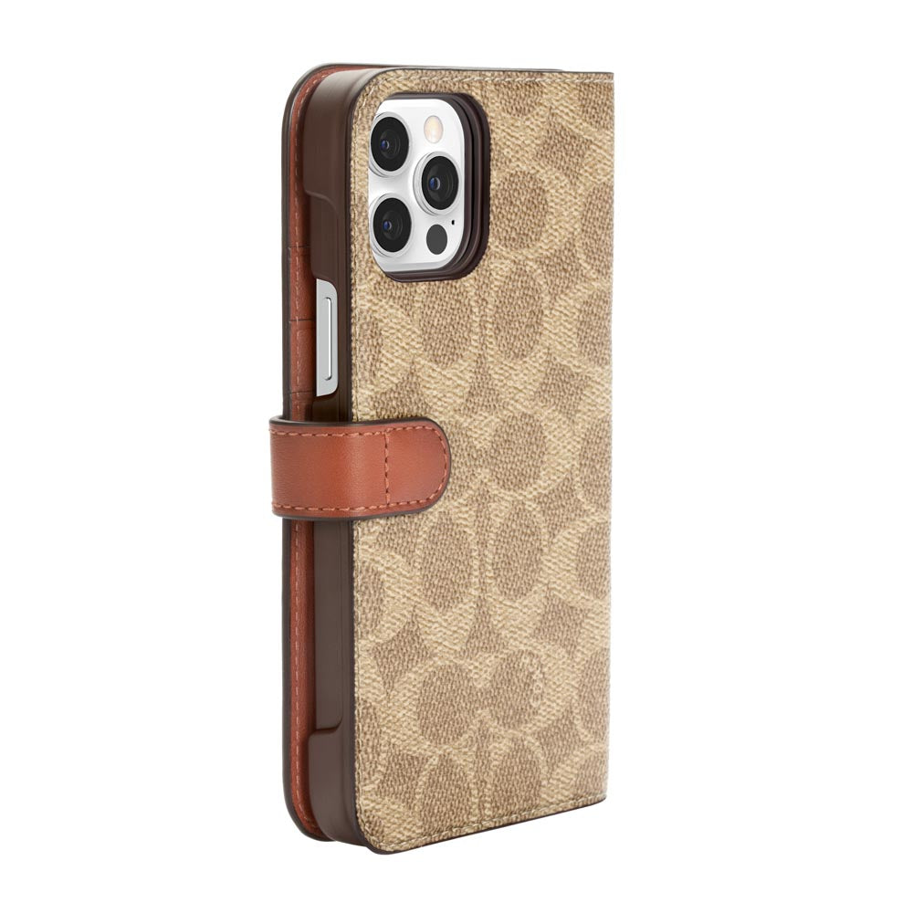 Coach - Folio Case for iPhone 12 ProMax