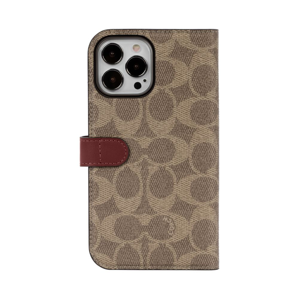 iPhone13ProMax - Coach (コーチ) - Folio Case 手帳型ケース