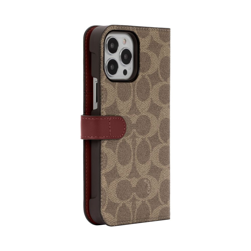 iPhone13ProMax - Coach (コーチ) - Folio Case 手帳型ケース