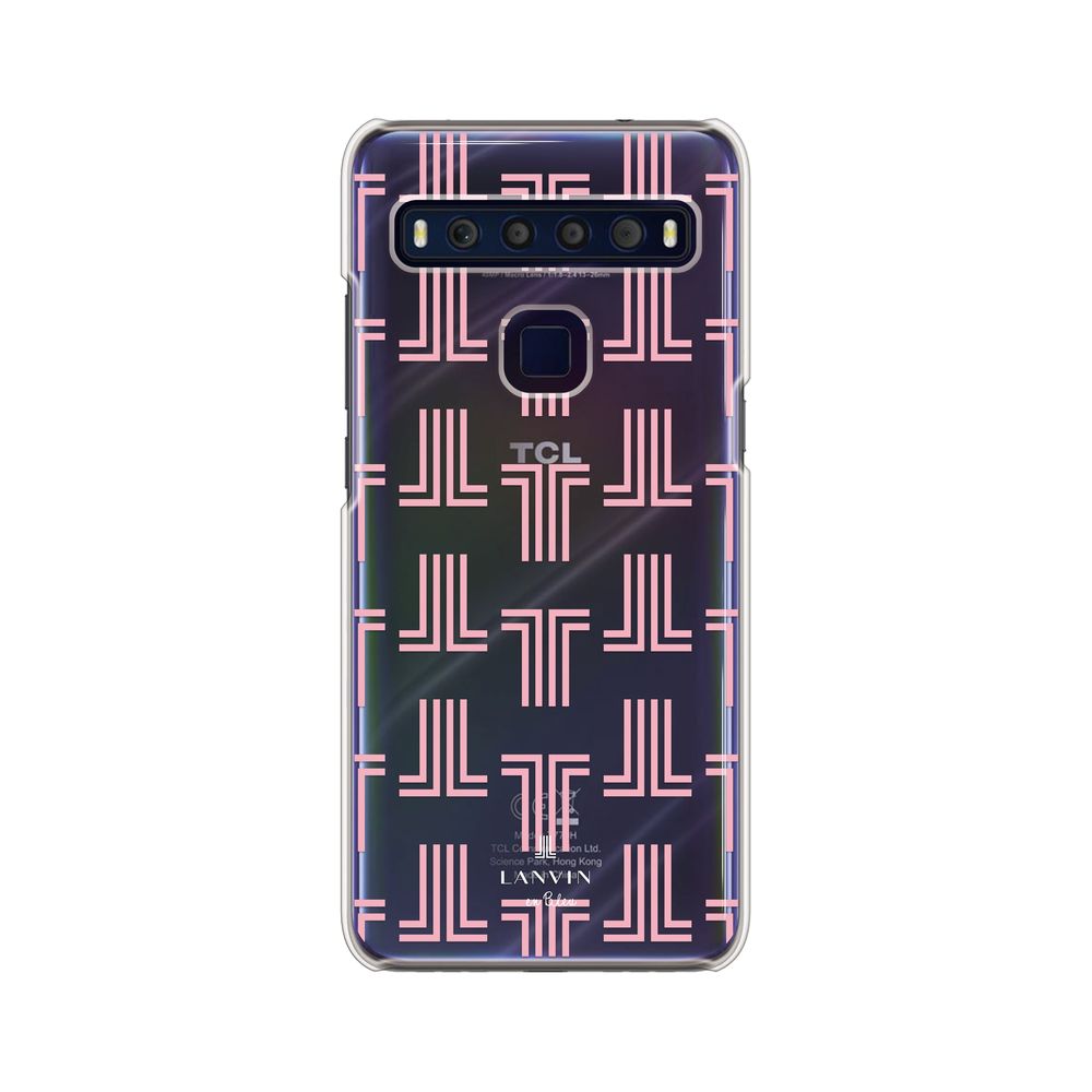 LANVIN en Bleu - Clear Case Monogram for TCL 10 Lite