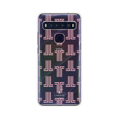 LANVIN en Bleu - Clear Case Monogram for TCL 10 Lite