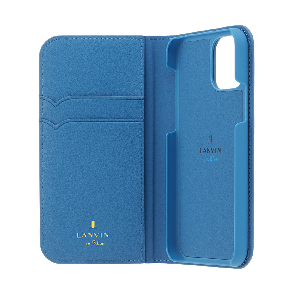 LANVIN en Bleu - FOLIO CASE CLASSIC for iPhone 12 mini