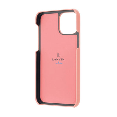 iPhone13Promax - LANVIN en Bleu(ランバン オン ブルー) - SLIM WRAP CASE STAND & RING RIBBON スマホケース リボン