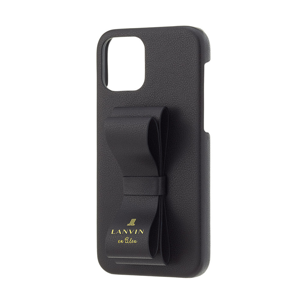 LANVIN en Bleu - SLIM WRAP CASE STAND & RING RIBBON for iPhone 11 Pro