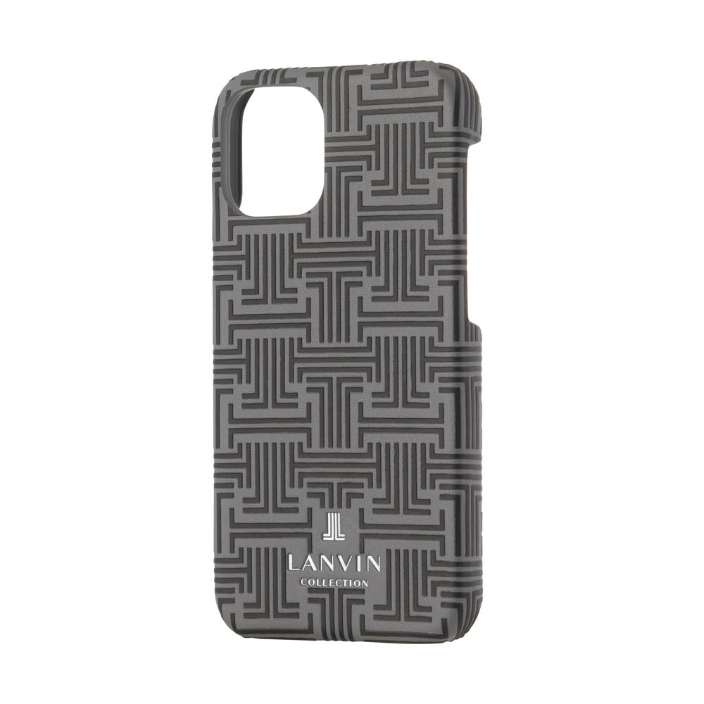 LANVIN COLLECTION - Slim Wrap Case Monogram for iPhone 12 mini