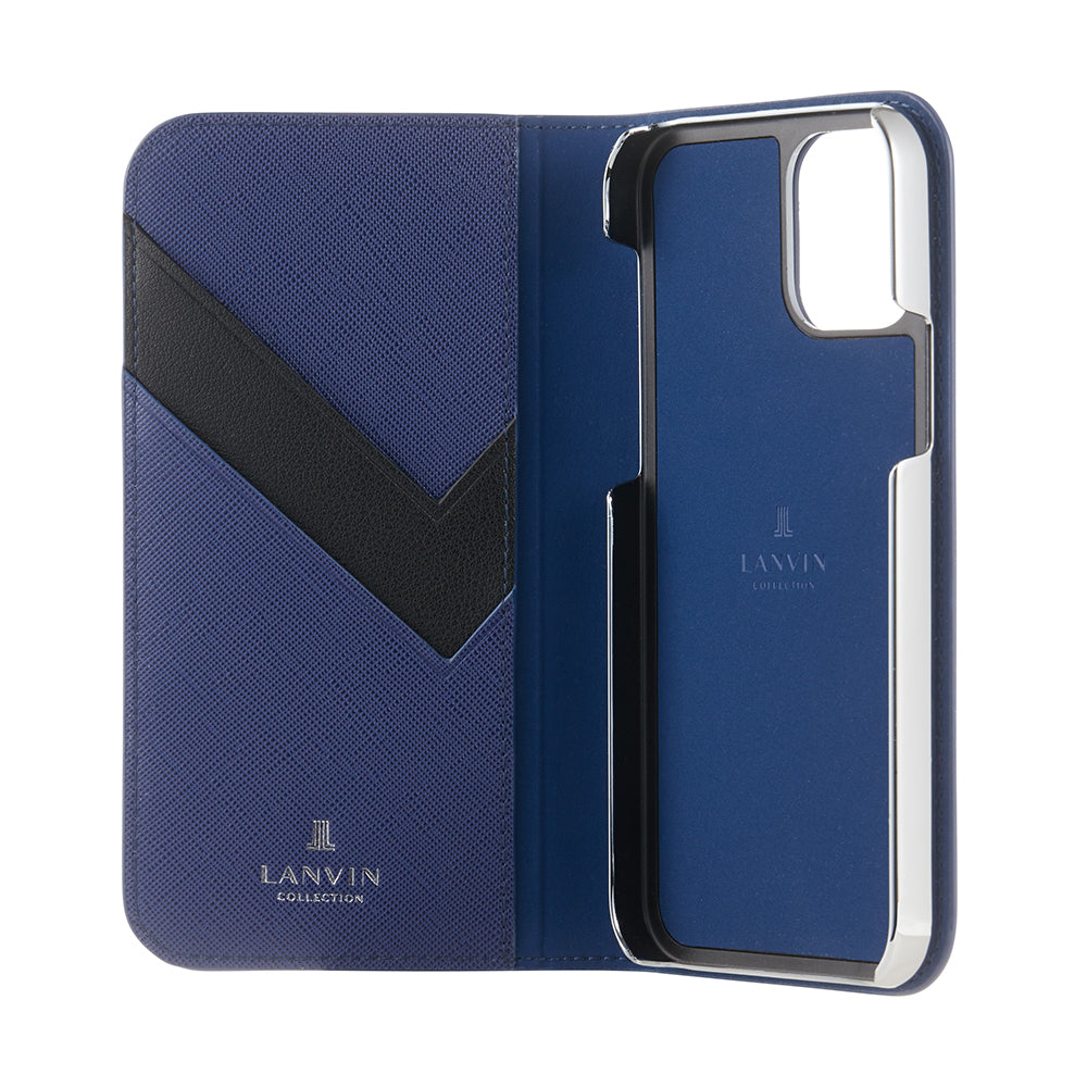 LANVIN COLLECTION - Folio Case Saffiano for iPhone 12 Pro Max