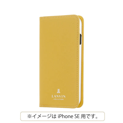 LANVIN COLLECTION - FOLIO CASE SAFFIANO for iPhone 12 mini
