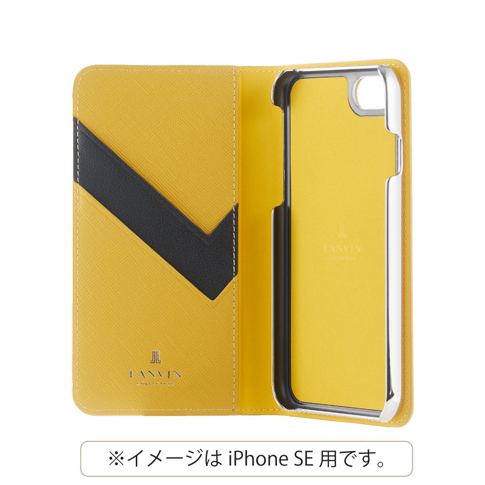 LANVIN COLLECTION - FOLIO CASE SAFFIANO for iPhone 12 mini