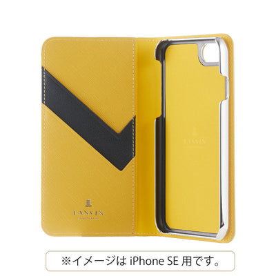 LANVIN COLLECTION - FOLIO CASE SAFFIANO for iPhone 12 mini